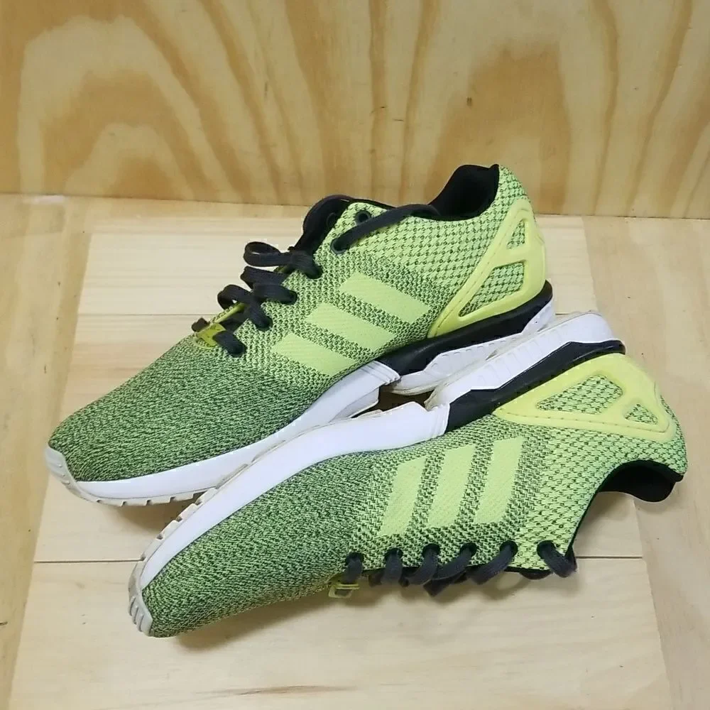 Adidas Torsion Neon green Weave Sneakers Men Size 13